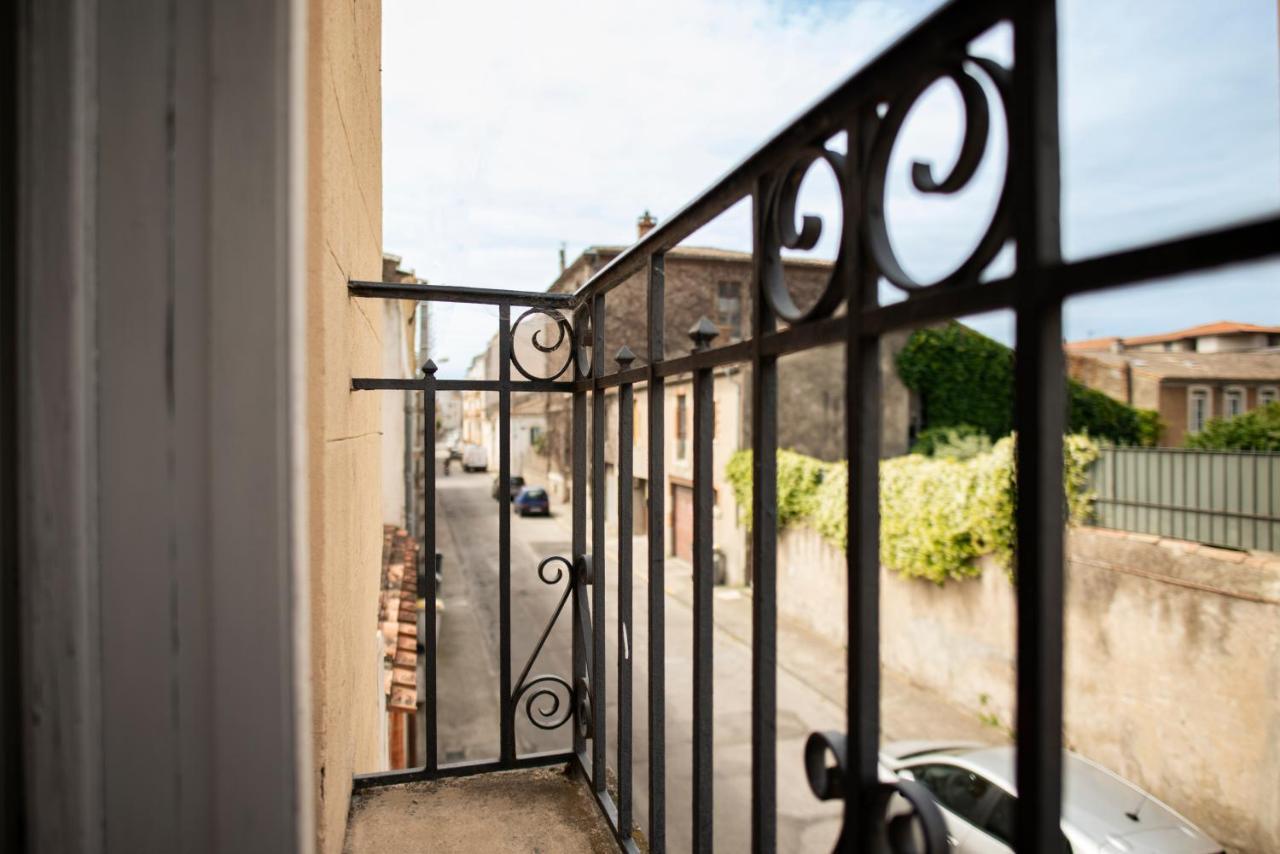 Montsejour - Studio Climatise Entre Gare & Cite Carcassonne Dış mekan fotoğraf